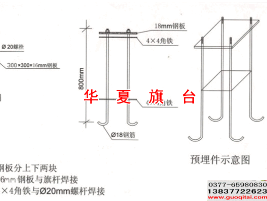 旗台施工方案